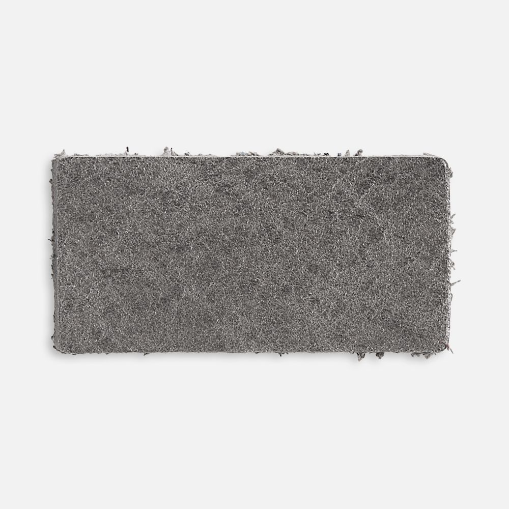 Лейбл кожаный Pasek, XS, серый с логотипом