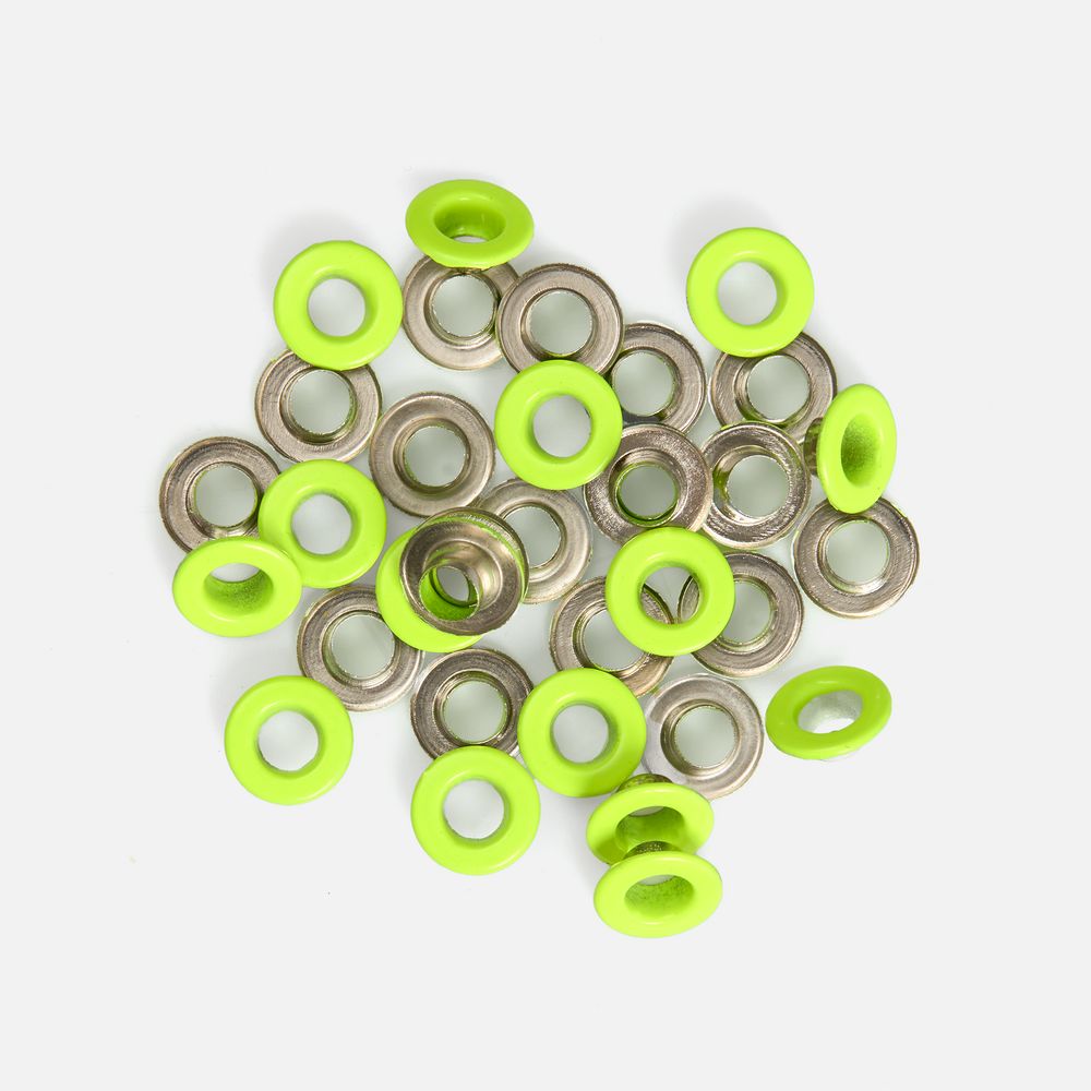 Люверс Ose, S, желтый неон с логотипом