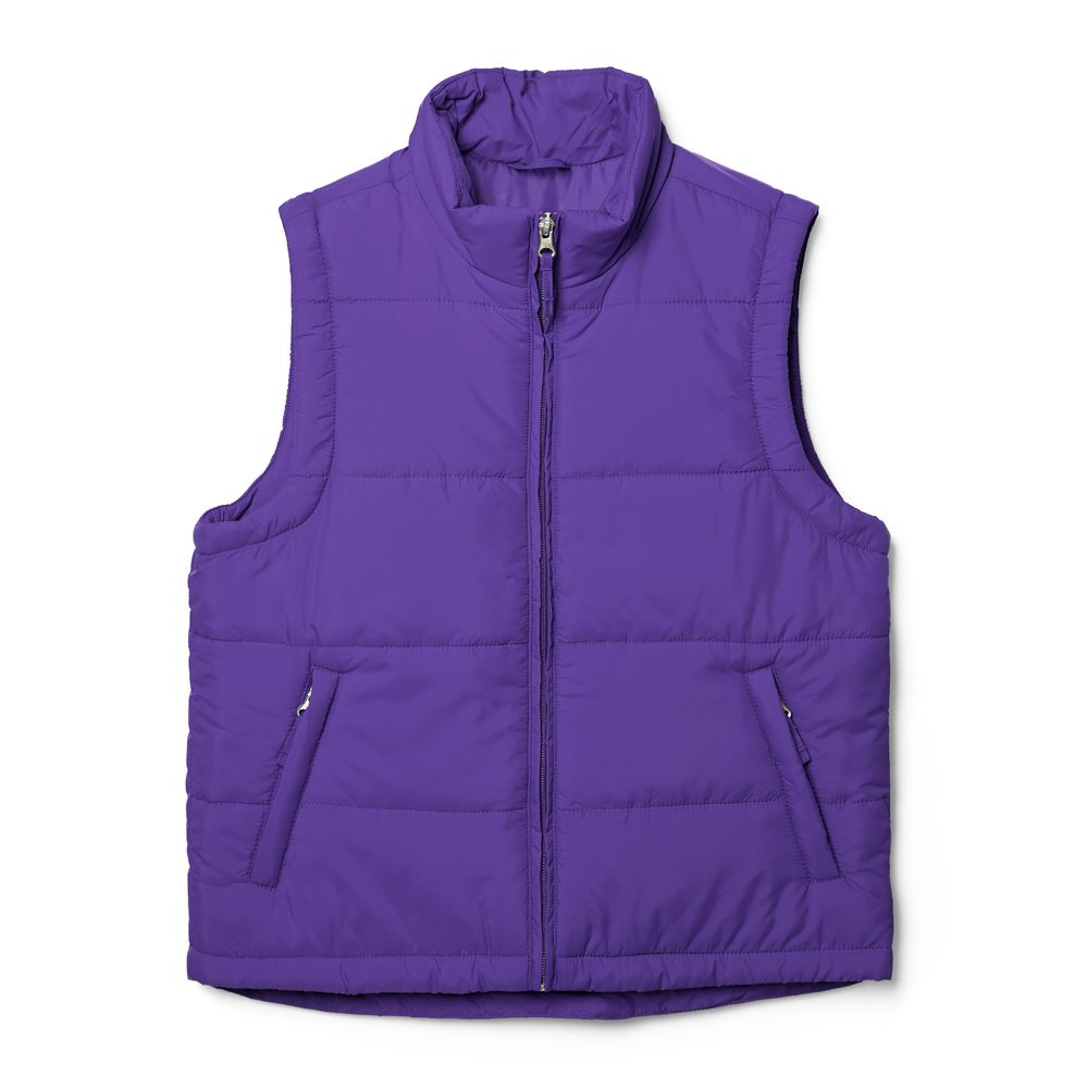 Жилет детский Kama Kids, фиолетовый с логотипом