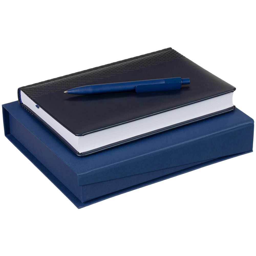 Набор Prizma, темно-синий с логотипом