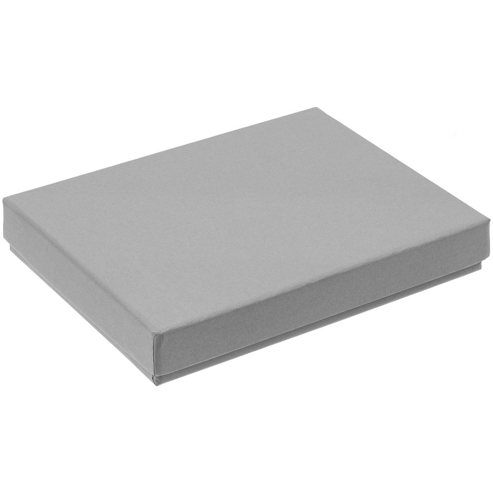 Коробка Slender, большая, серая с логотипом