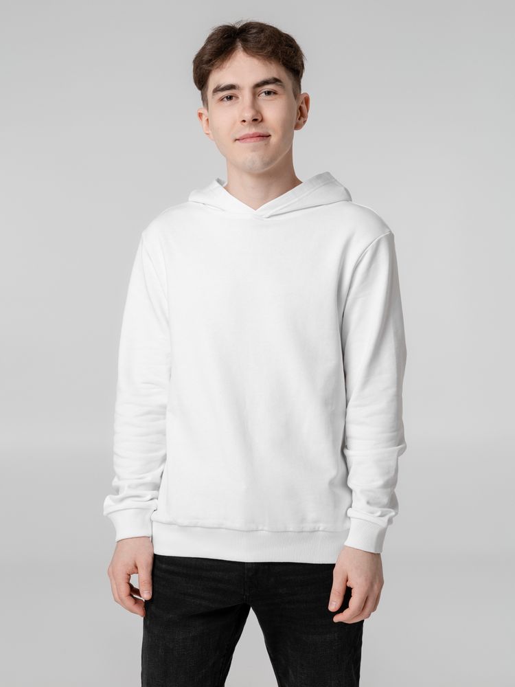 Худи Barta, белое с логотипом