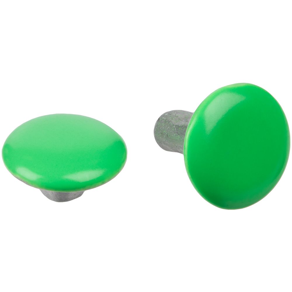 Заклепка Rivet, S, зеленый неон с логотипом