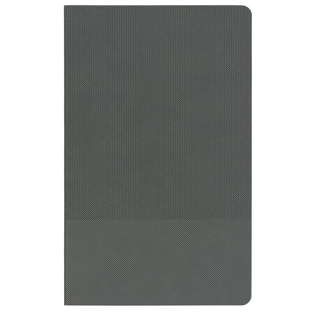 Ежедневник Knit, недатированный, темно-серый с логотипом