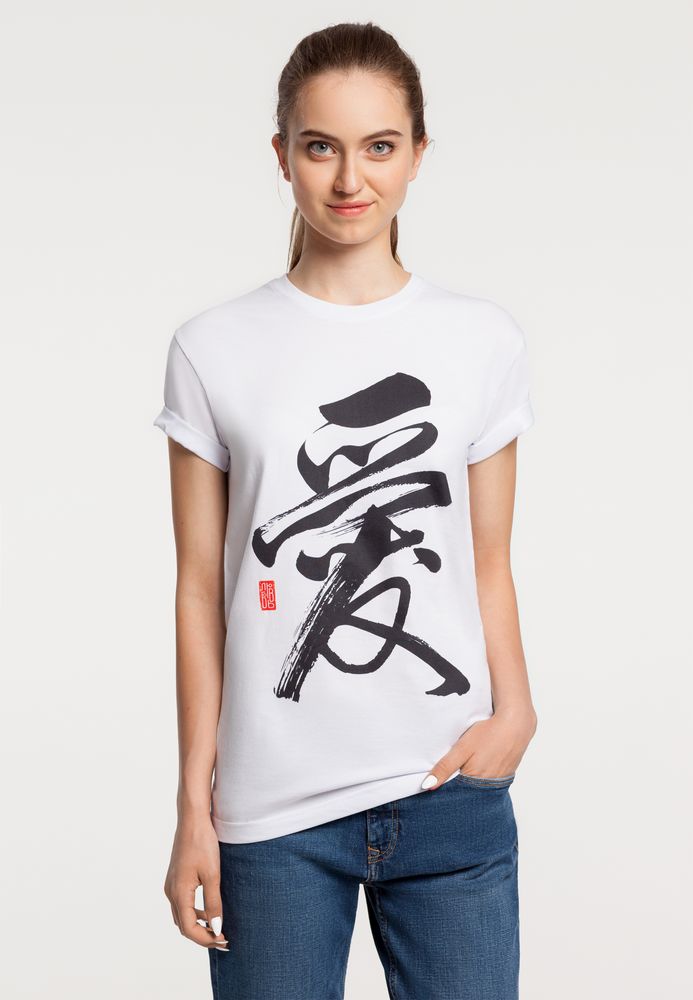 Футболка женская «Вечные ценности. Любовь», белая с логотипом