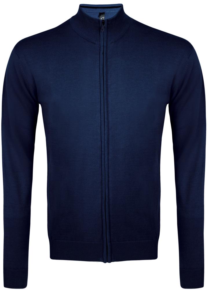 Джемпер мужской Gordon Men, темно-синий с логотипом