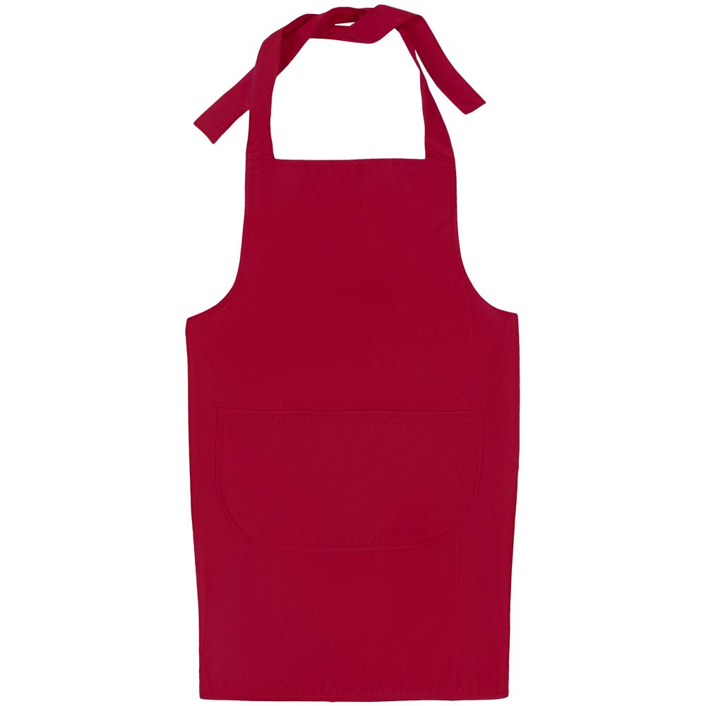 Фартук Neat, бордовый с логотипом