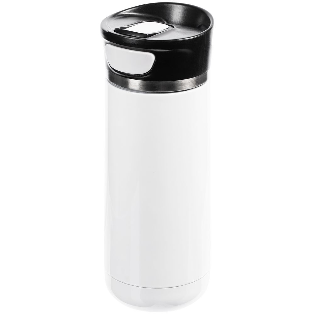 Термостакан Kilkee, белый с логотипом