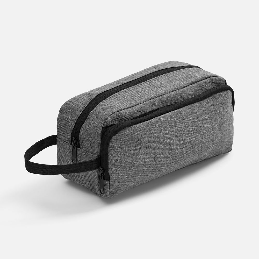 Несессер Nessi, серый с логотипом