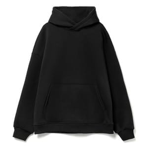 Худи Kulonga Oversize, черное с логотипом