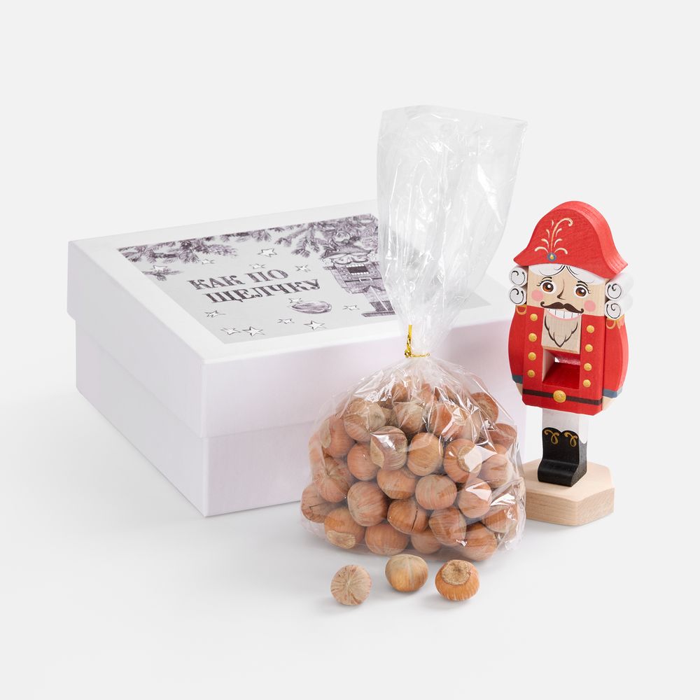 Набор «Как по щелчку» с орехами с логотипом