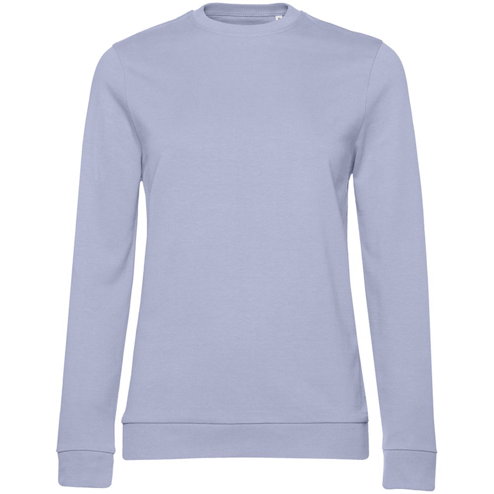 Свитшот женский Set In, лиловый с логотипом