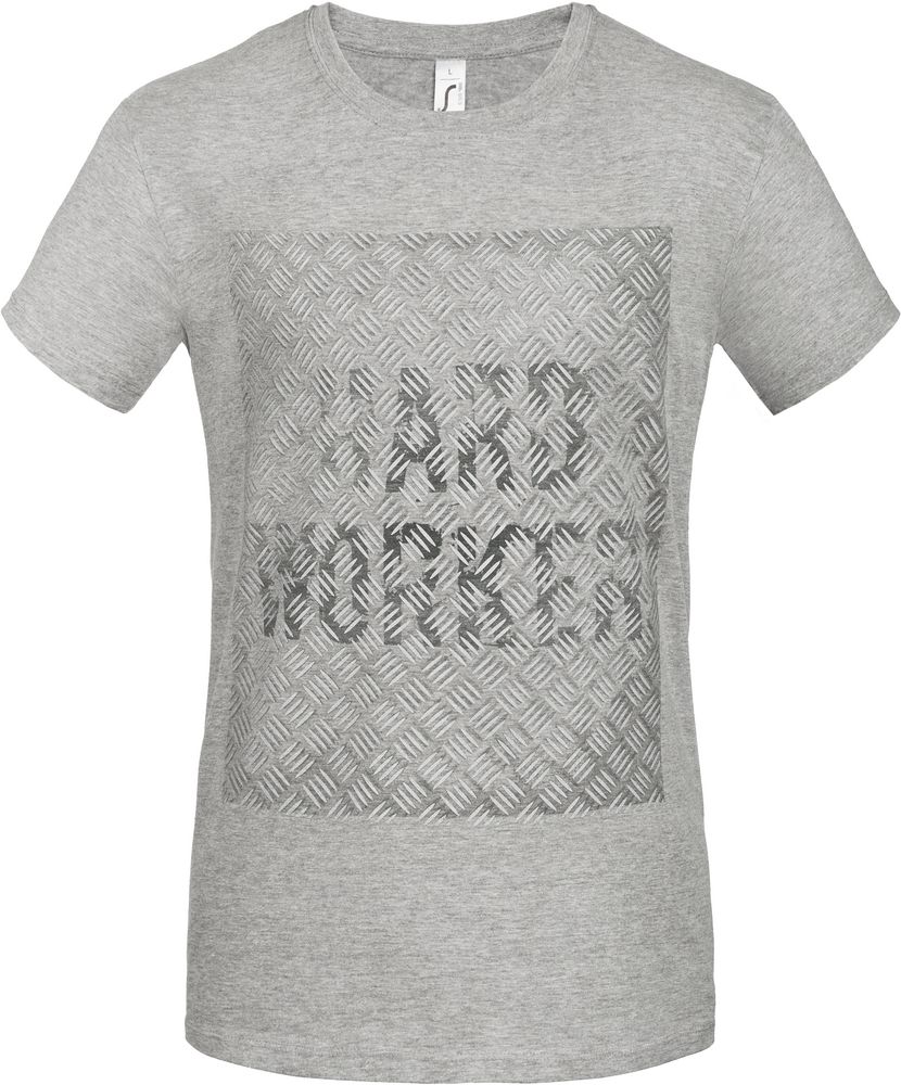 Футболка мужская Hard Work с логотипом