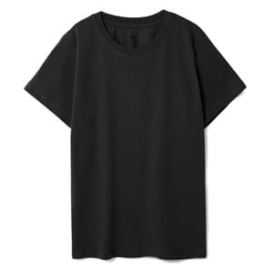 Футболка детская T-Bolka Kids, черная с логотипом