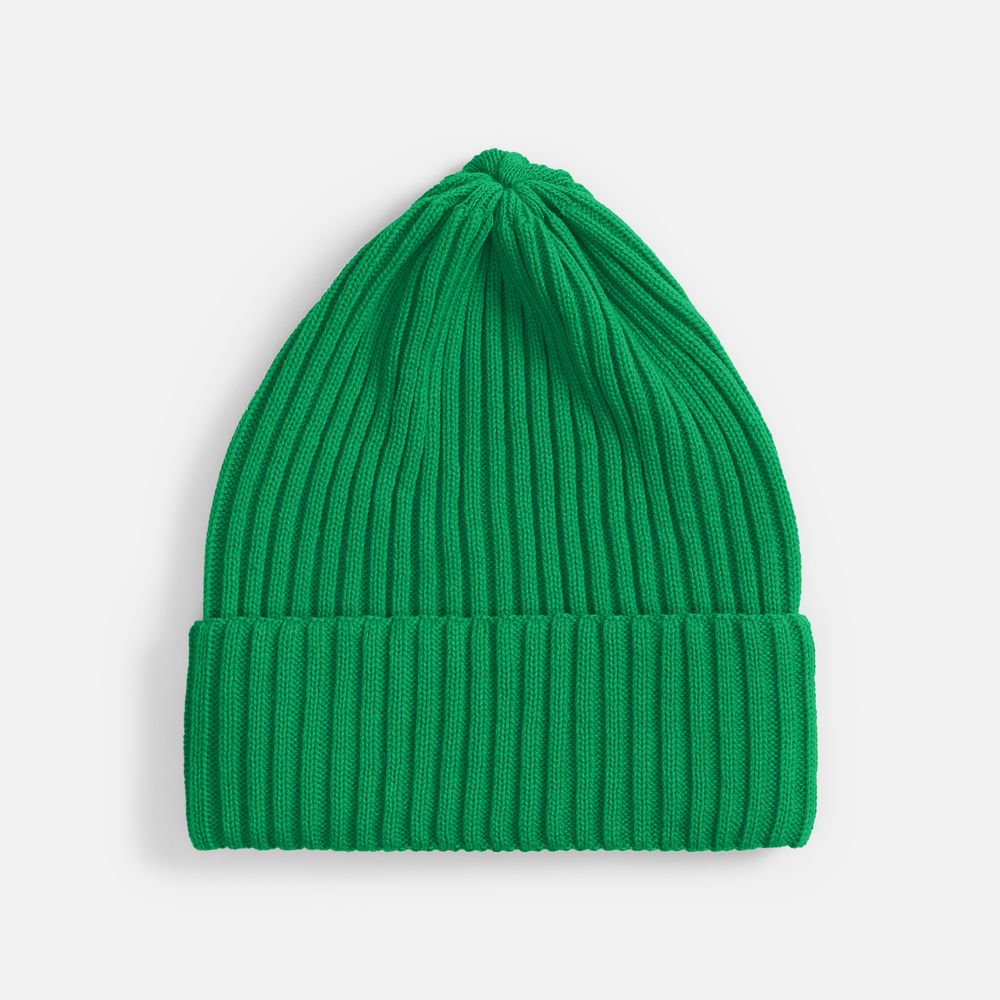 Шапка Yong, зеленая с логотипом