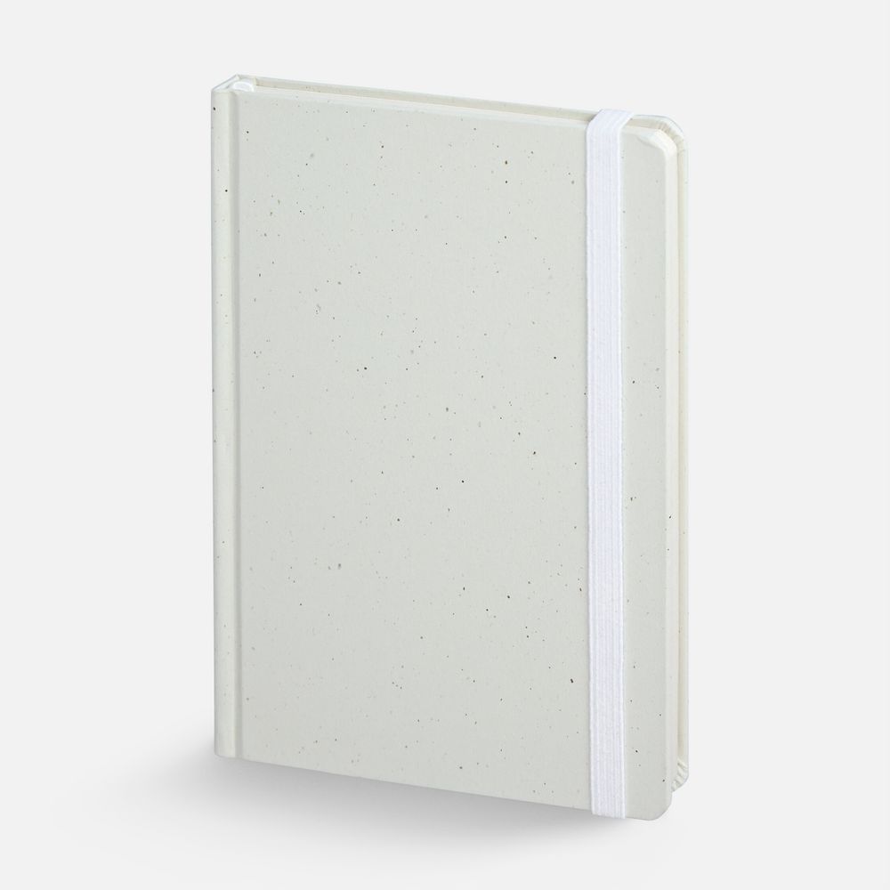 Блокнот Lactonica, белый с логотипом