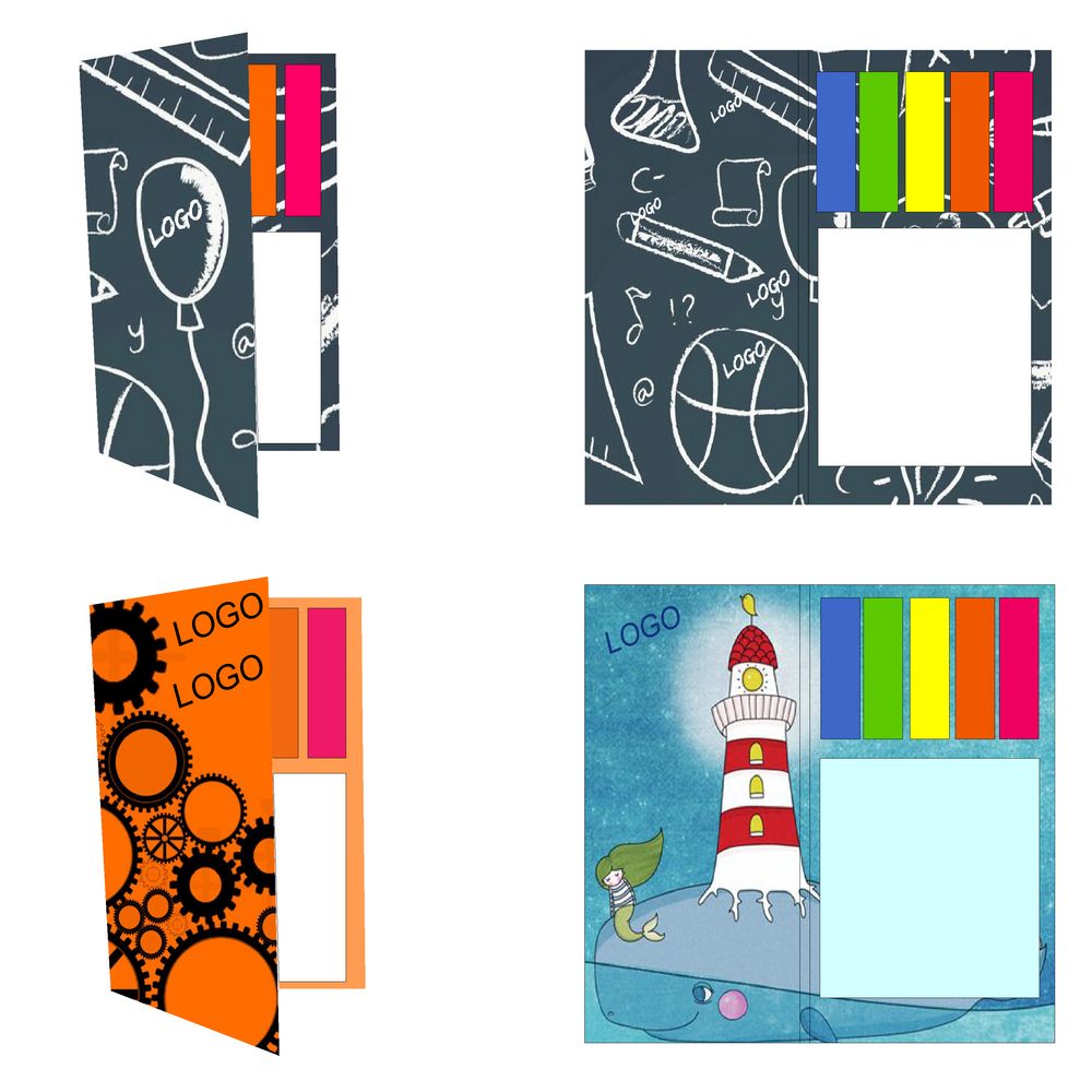 Набор стикеров LiStick на заказ с логотипом