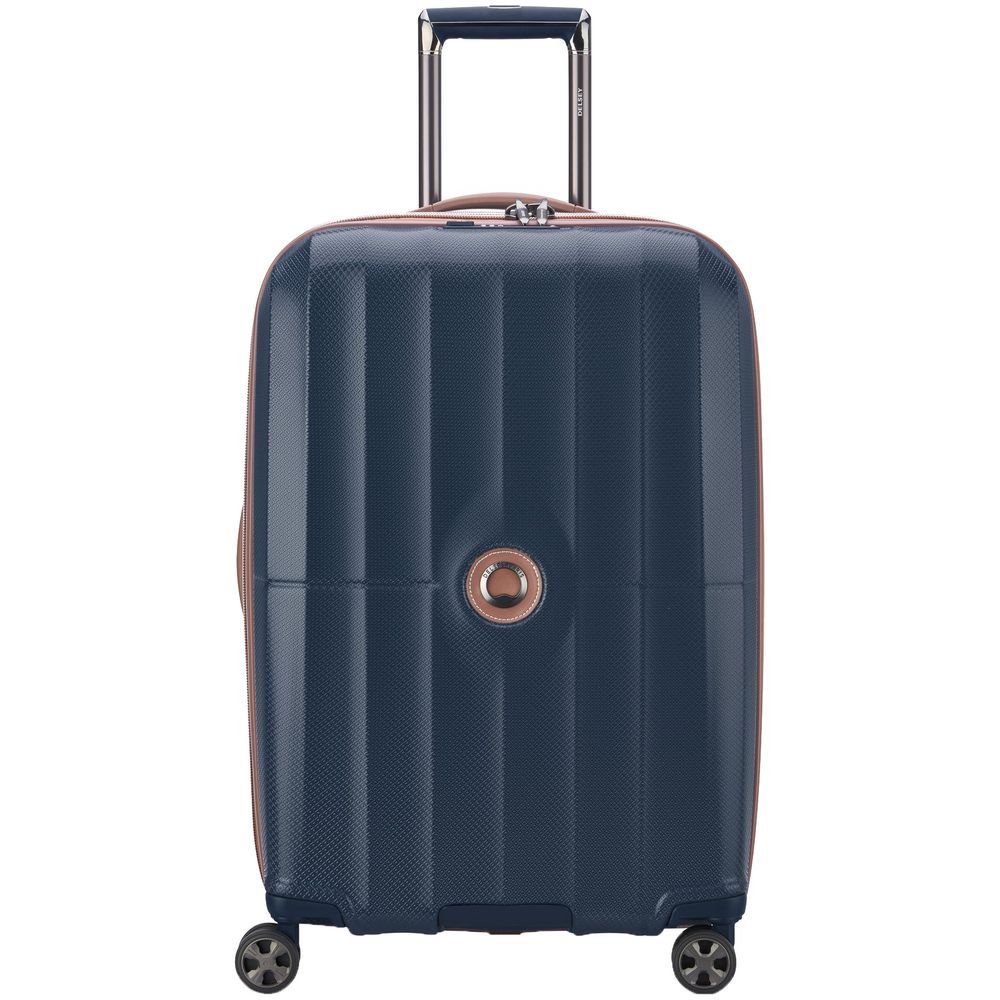 Чемодан St Tropez M, синий с логотипом