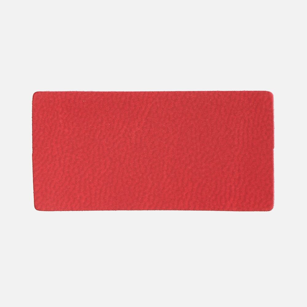 Лейбл Listra Latte, XS, красный с логотипом