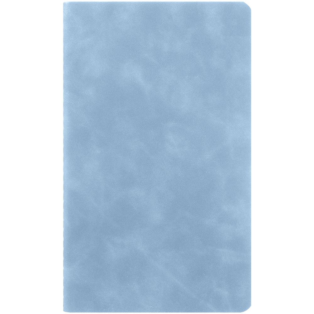 Блокнот Luba, голубой с логотипом