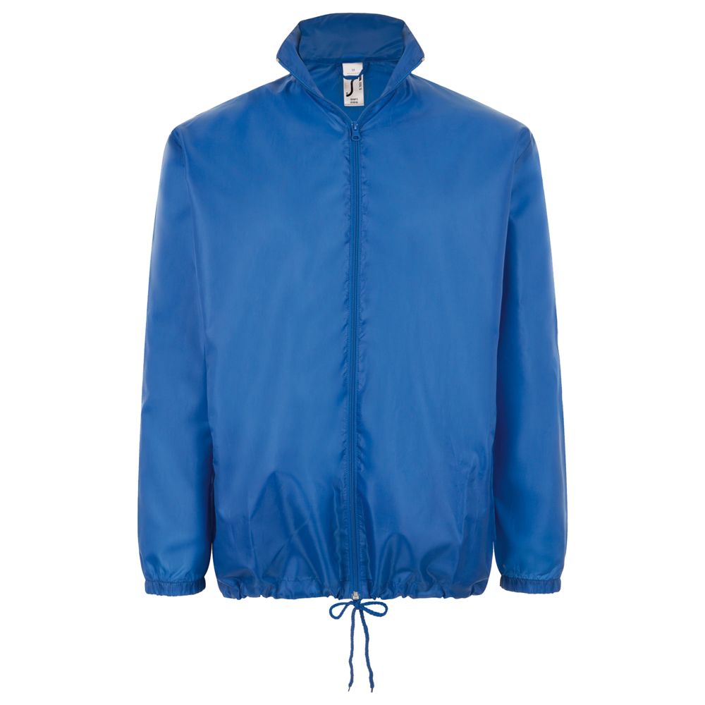 Ветровка унисекс Shift, ярко-синяя с логотипом