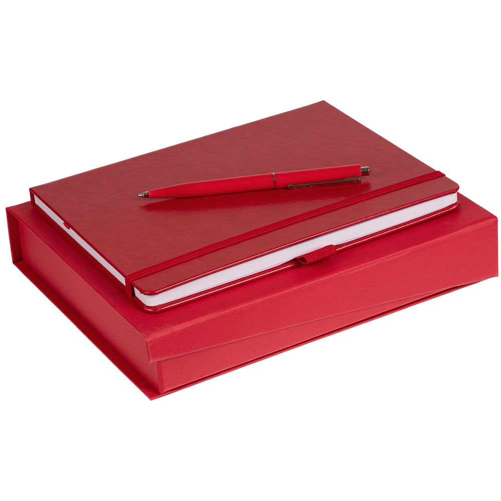 Набор Lucky, красный с логотипом