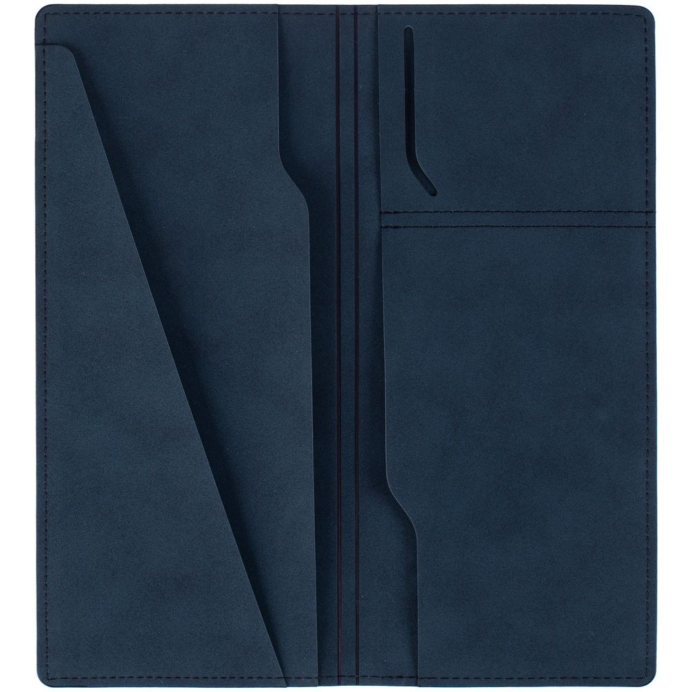 Дорожный органайзер Nubuk, синий с логотипом