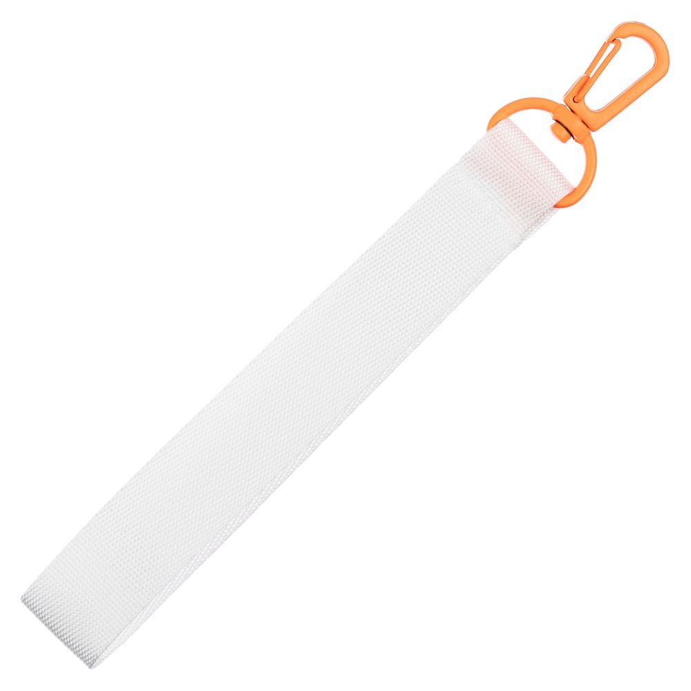 Ремувка Trinket, белая с оранжевым с логотипом