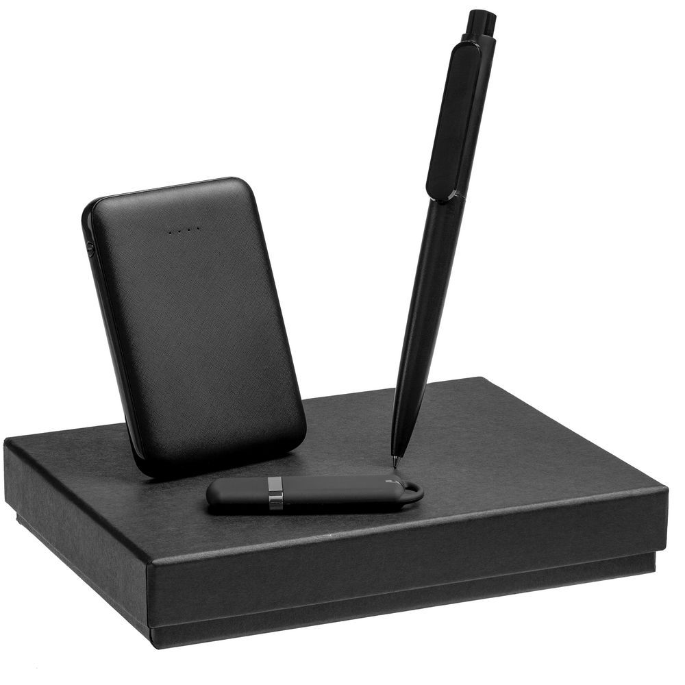 Набор Dualist Memo, малый, черный, 8 Гб с логотипом