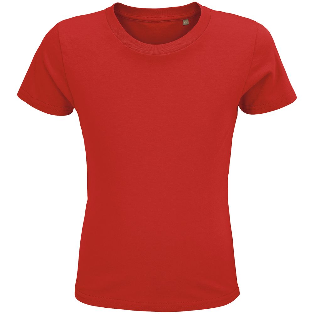 Футболка детская Crusader Kids, красная с логотипом