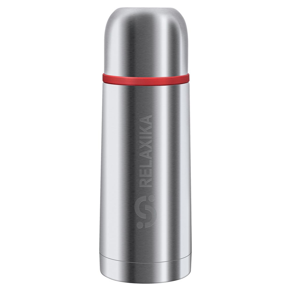 Термос Relaxika 350, стальной с логотипом