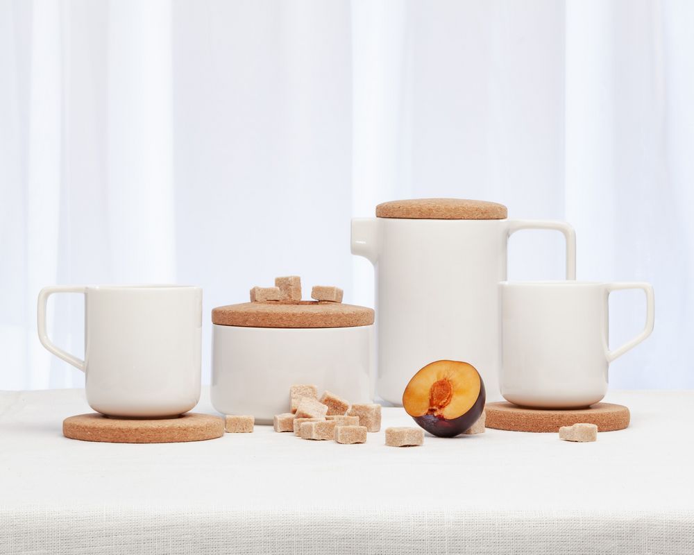 Чайные наборы с печатью логотипа. Набор Riposo на 2 персоны по цене 4 985 ₽ руб. (артикул 55557.22) Набор Riposo на 2 персоны, большой