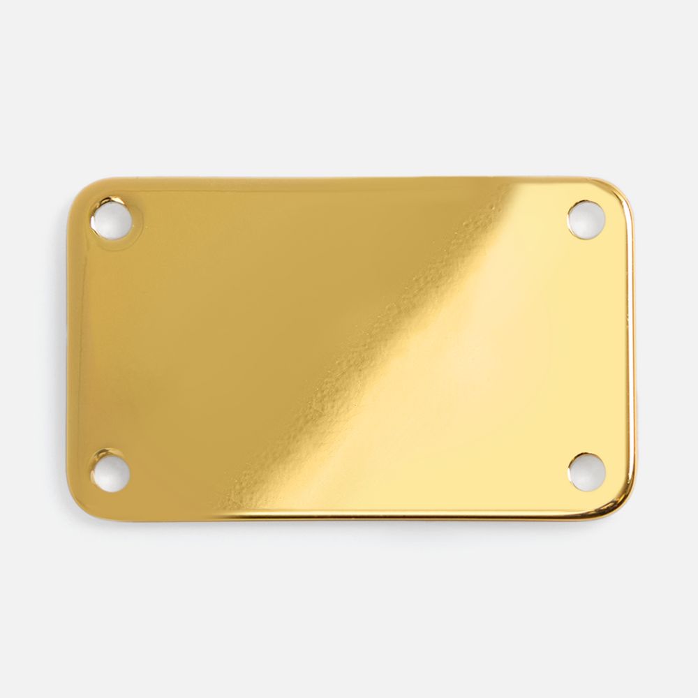 Шильдик металлический Furo, золотистый глянцевый с логотипом