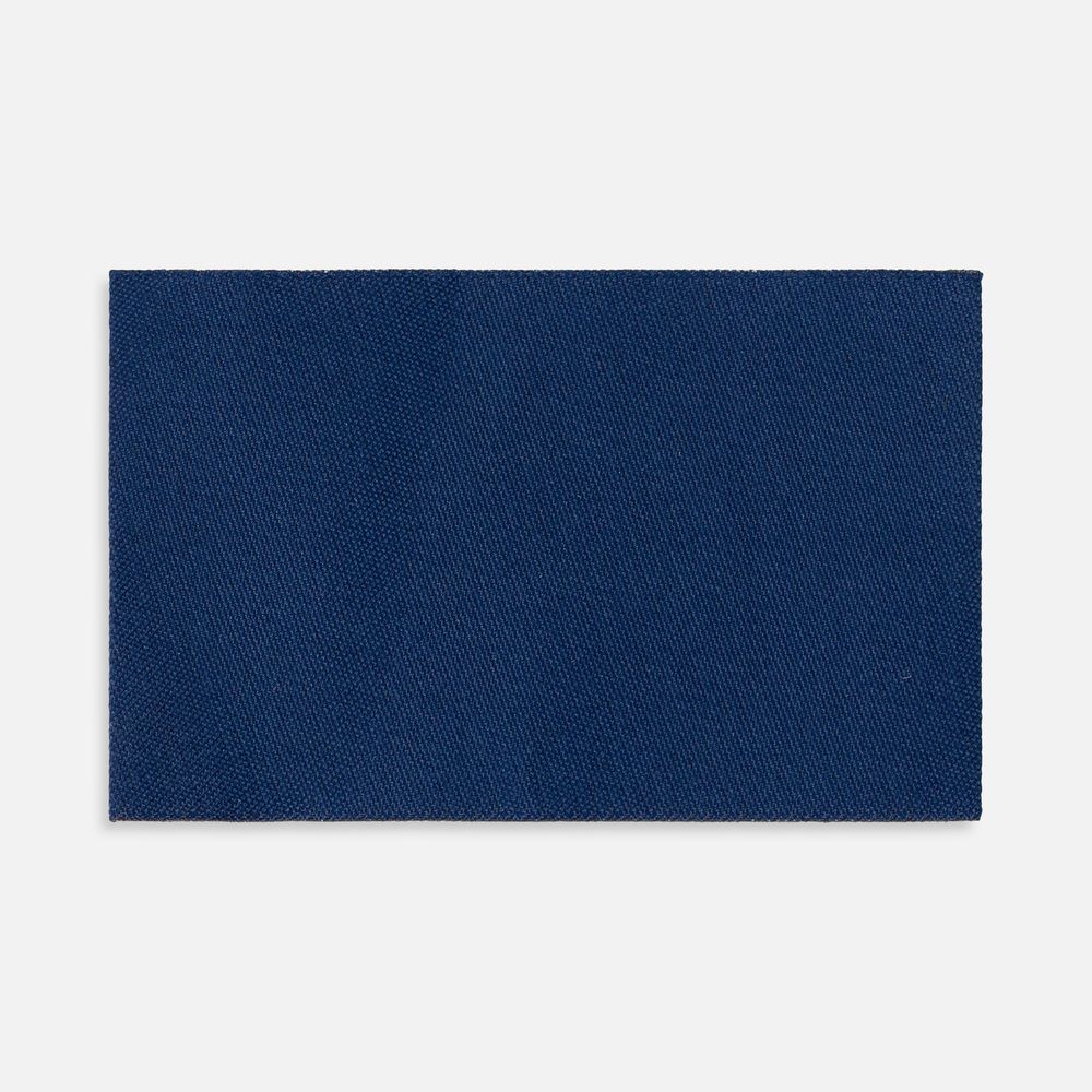 Лейбл тканевый Epsilon, XL, темно-синий с логотипом