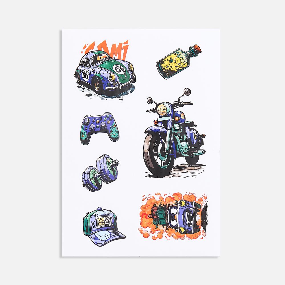 Стикерпак бумажный Thematik, для мужчин с логотипом