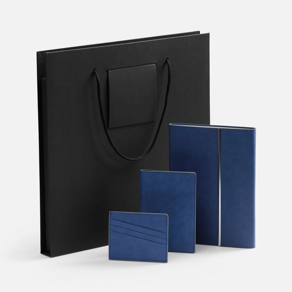 Набор Petrus Flap, синий с логотипом