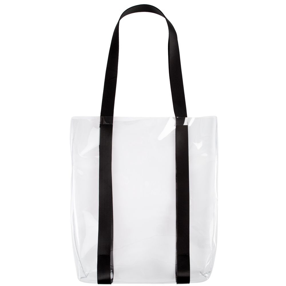 Шопер Clarity, прозрачный с логотипом
