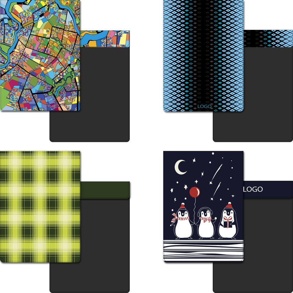 Папка-планшет Saff Plus из экокожи на заказ с логотипом