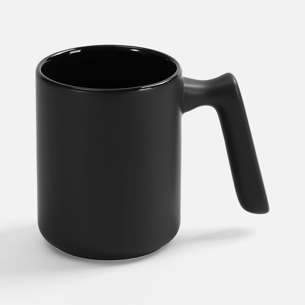 Кружка Visari, черная с логотипом