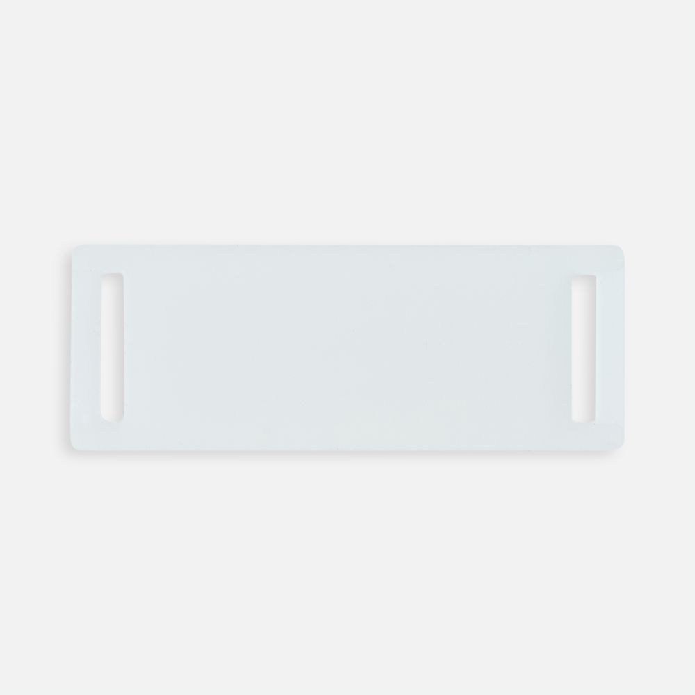 Лейбл из ПВХ Kova, прозрачный с логотипом