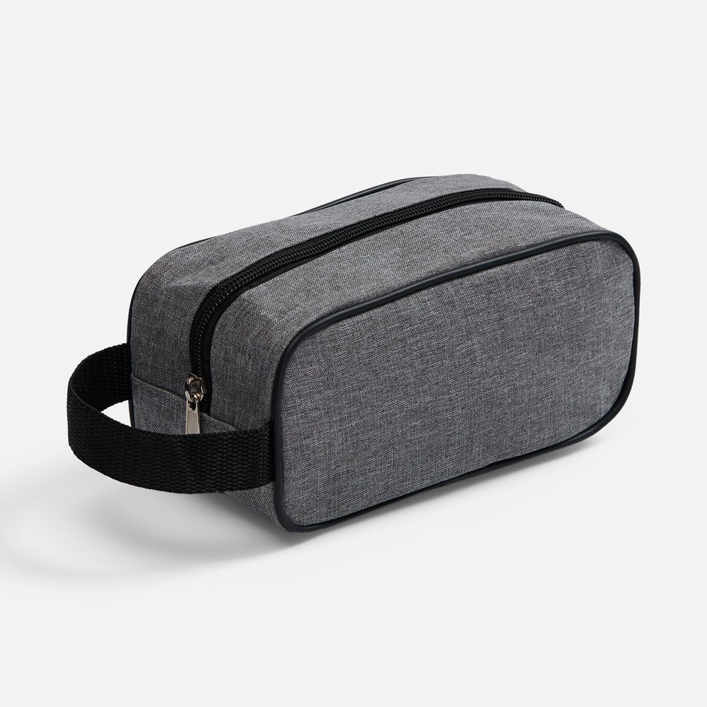 Несессер Jussi, серый с логотипом