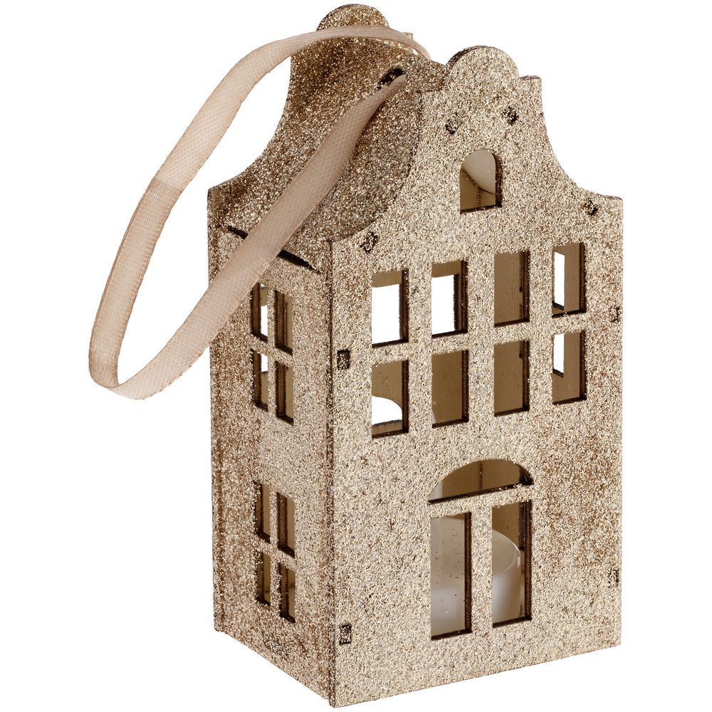 Светильник Magus, ver.1, золотистый с логотипом