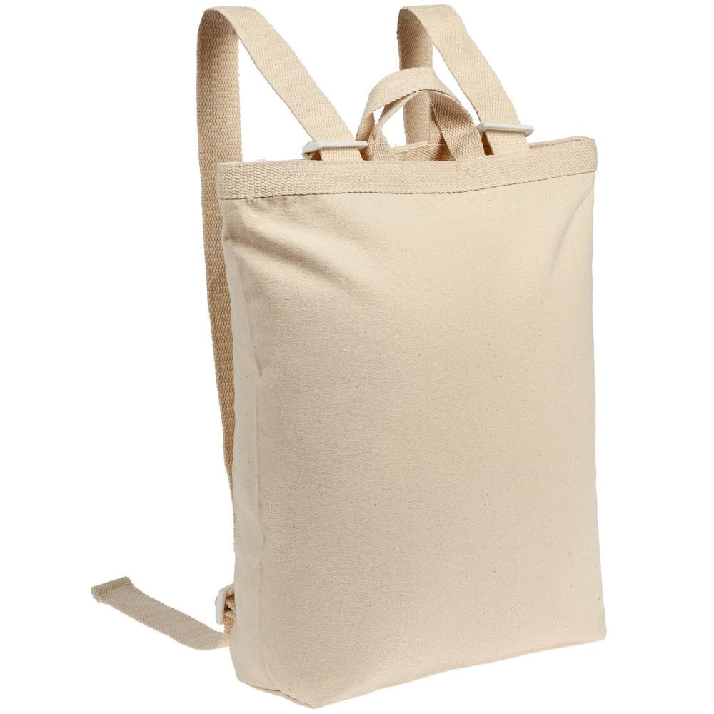 Рюкзак холщовый Discovery Bag, неокрашенный с логотипом