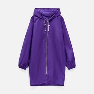 Дождевик Rainman Zip, фиолетовый с логотипом