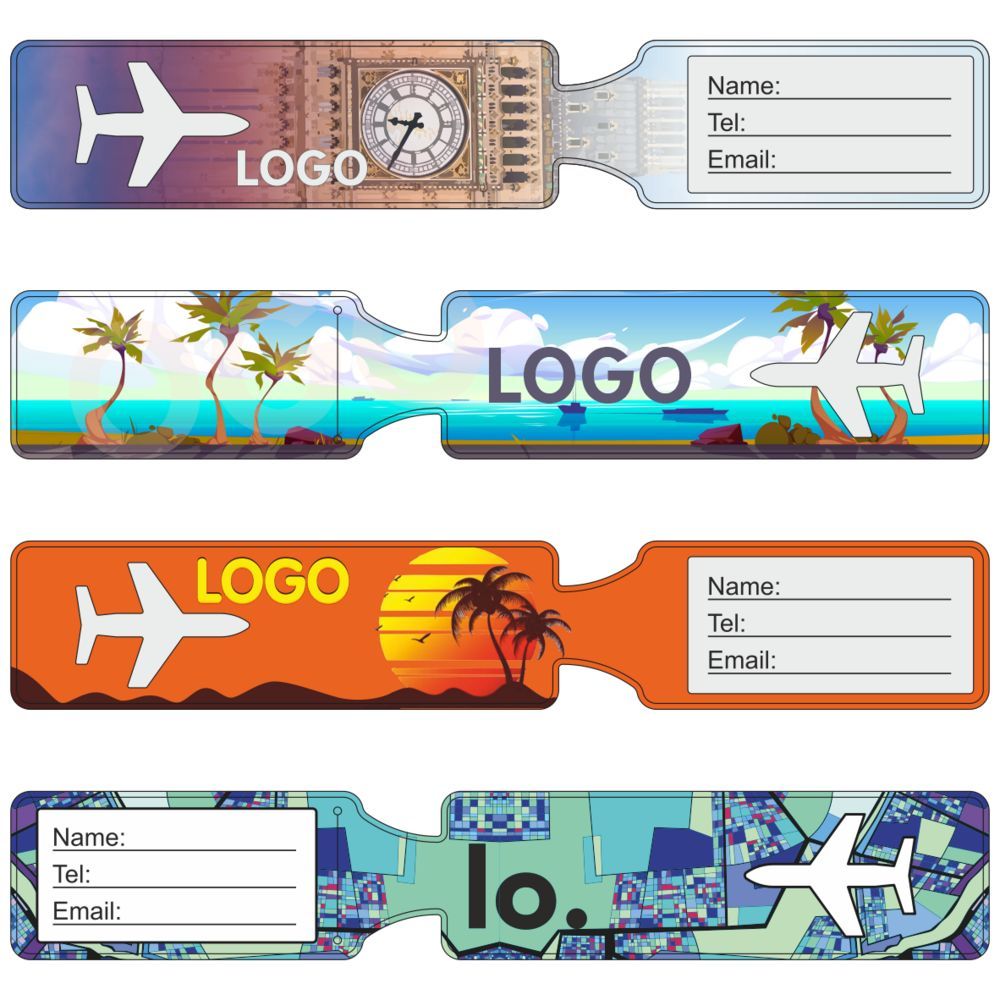 Багажная бирка Devon Print на заказ с логотипом