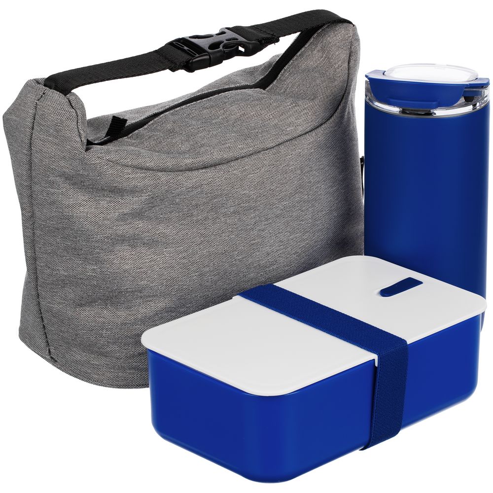 Набор Luncherer, синий с логотипом