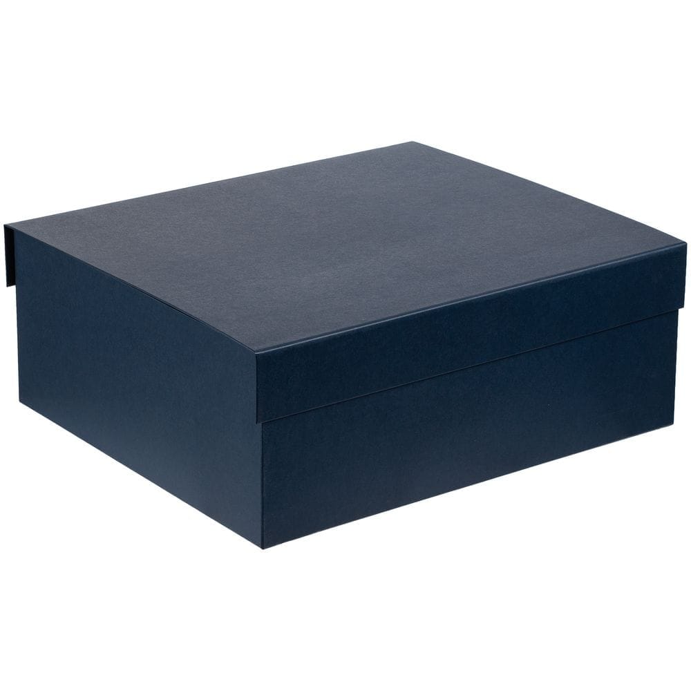 Коробка My Warm Box, темно-синяя с логотипом