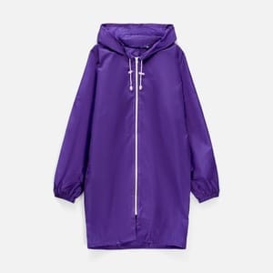 Дождевик Rainman Zip, фиолетовый с логотипом