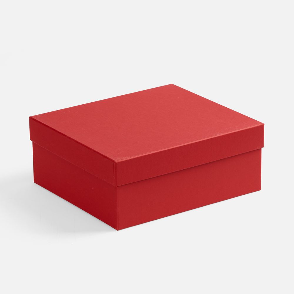 Коробка Recollection, красная с логотипом