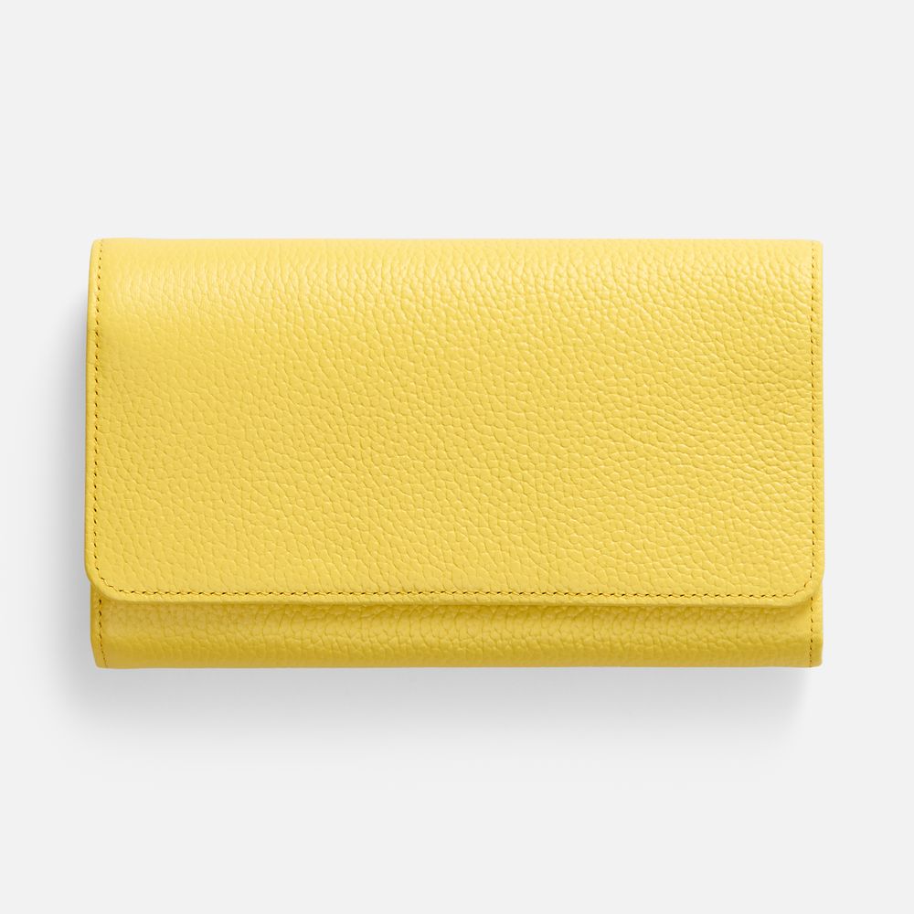 Клатч Unison, желтый с логотипом